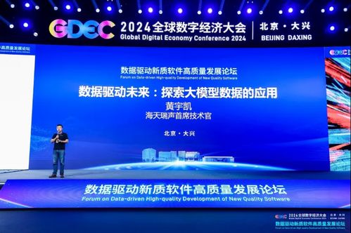 海天瑞聲cto黃宇凱出席全球數(shù)字經(jīng)濟(jì)大會 數(shù)據(jù)驅(qū)動新質(zhì)軟件高質(zhì)量發(fā)展論壇 并發(fā)表演講